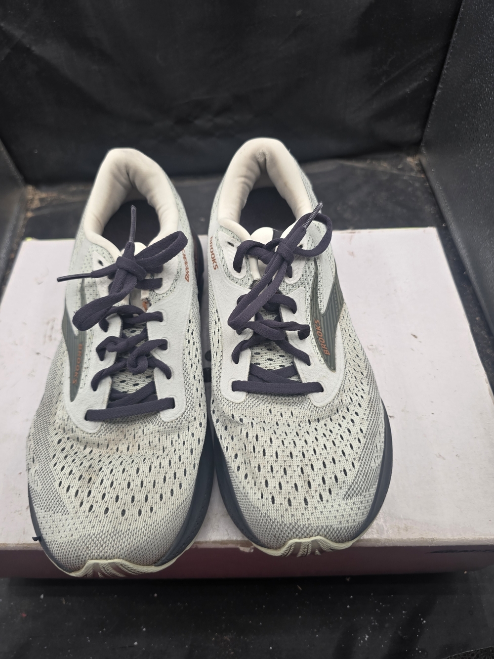 Brooks Women’s Running Shoes — Light Gray with Black‎ Accents